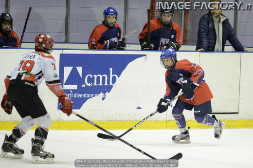 2014-11-22 Hockey Milano Rossoblu U14-Valpellice 0736 Andrea Fornasetti